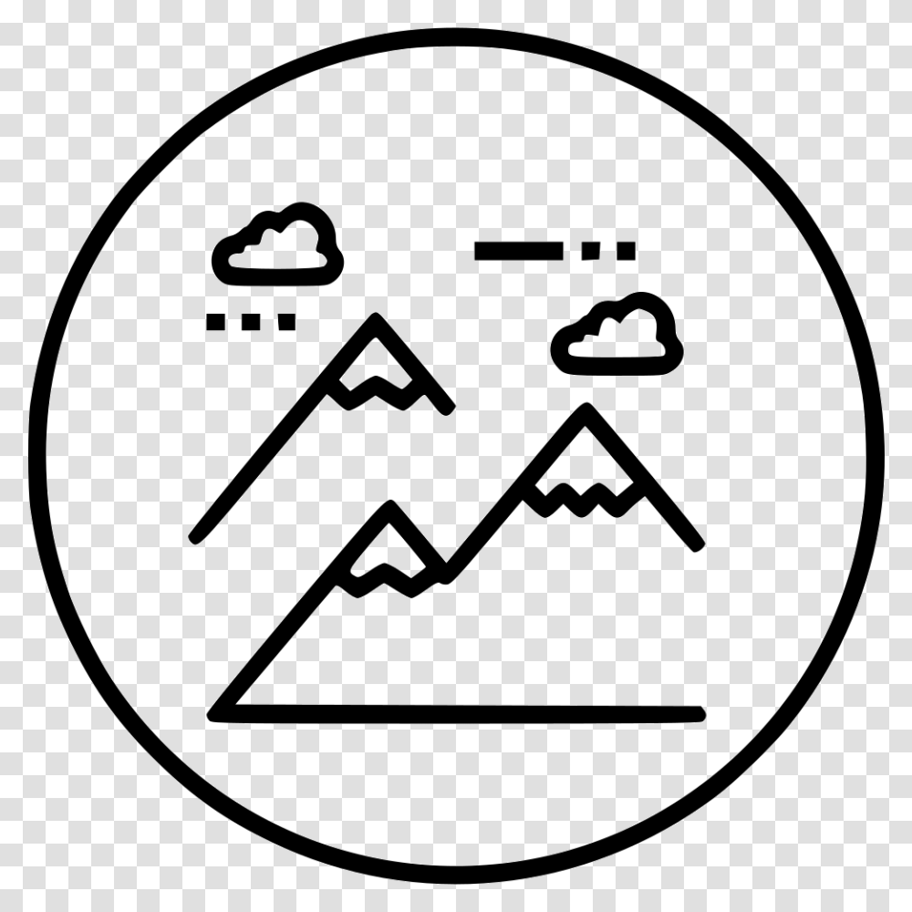 Mountain Climbing Nature Landscape Hill Station Tracking Hill Station Line Art, Recycling Symbol, Sign, First Aid Transparent Png