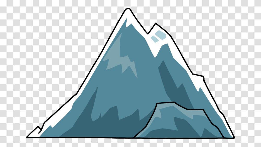 Mountain Clip Art, Nature, Outdoors, Ice, Snow Transparent Png