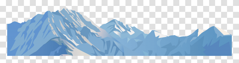 Mountain Clip Art Snowy Mountains Clipart, Nature, Outdoors, Ice, Peak Transparent Png
