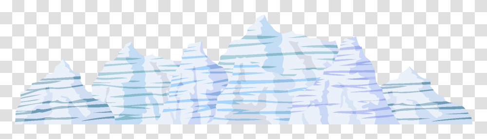 Mountain Clipart Iceberg, Nature, Outdoors, Snow, Rug Transparent Png