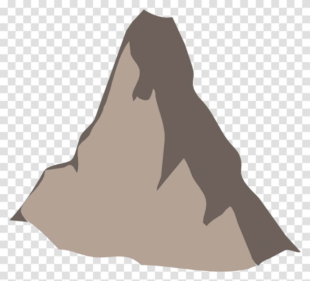 Mountain Clipart No Background, Person, Human, Bag, Sack Transparent Png