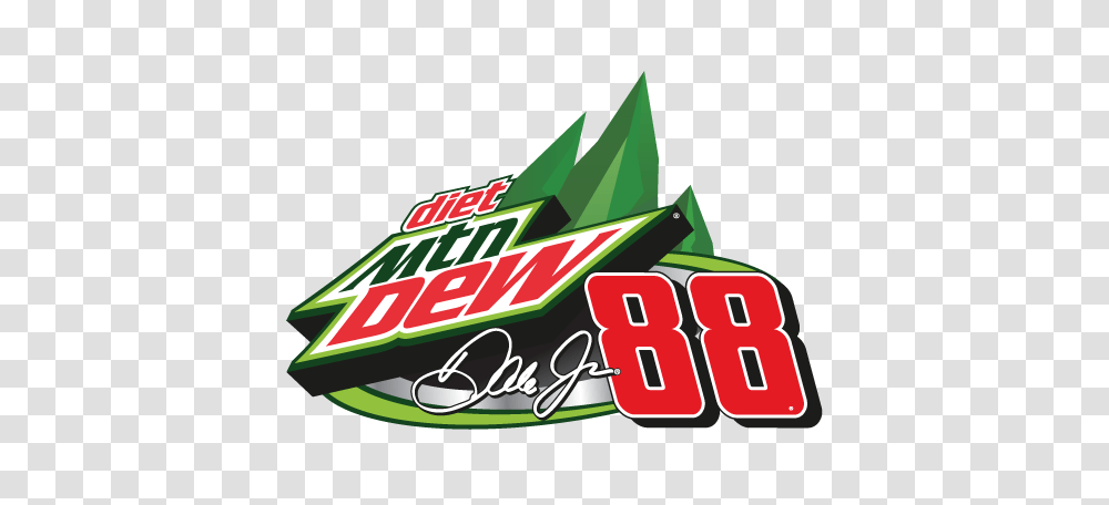 Mountain Dew And Dale Jr Logo Nascar Transparent Png