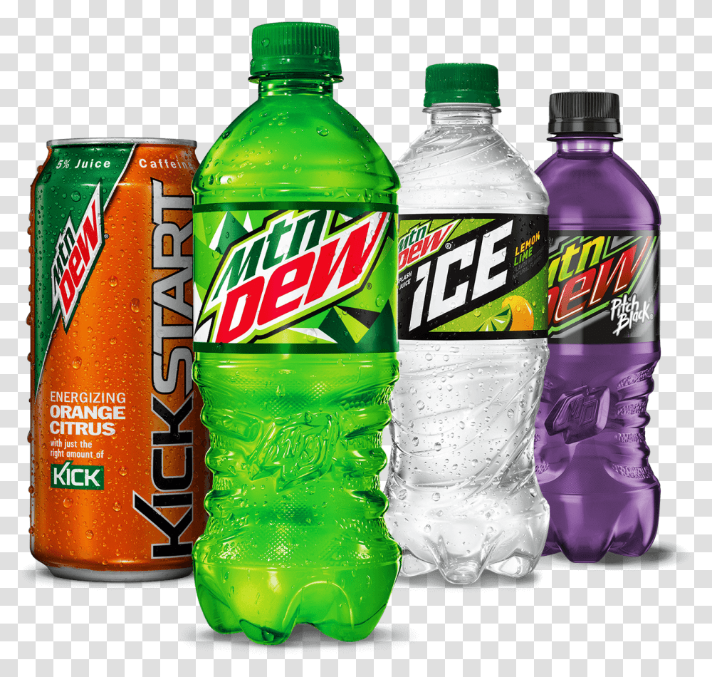 Mountain Dew Bottle Mnt Dew, Soda, Beverage, Drink, Coke Transparent Png