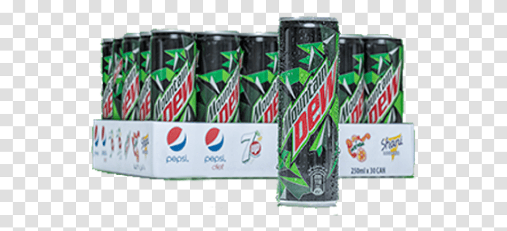 Mountain Dew Can 250x Soft Drink, Beverage, Soda, Pop Bottle, Alcohol Transparent Png