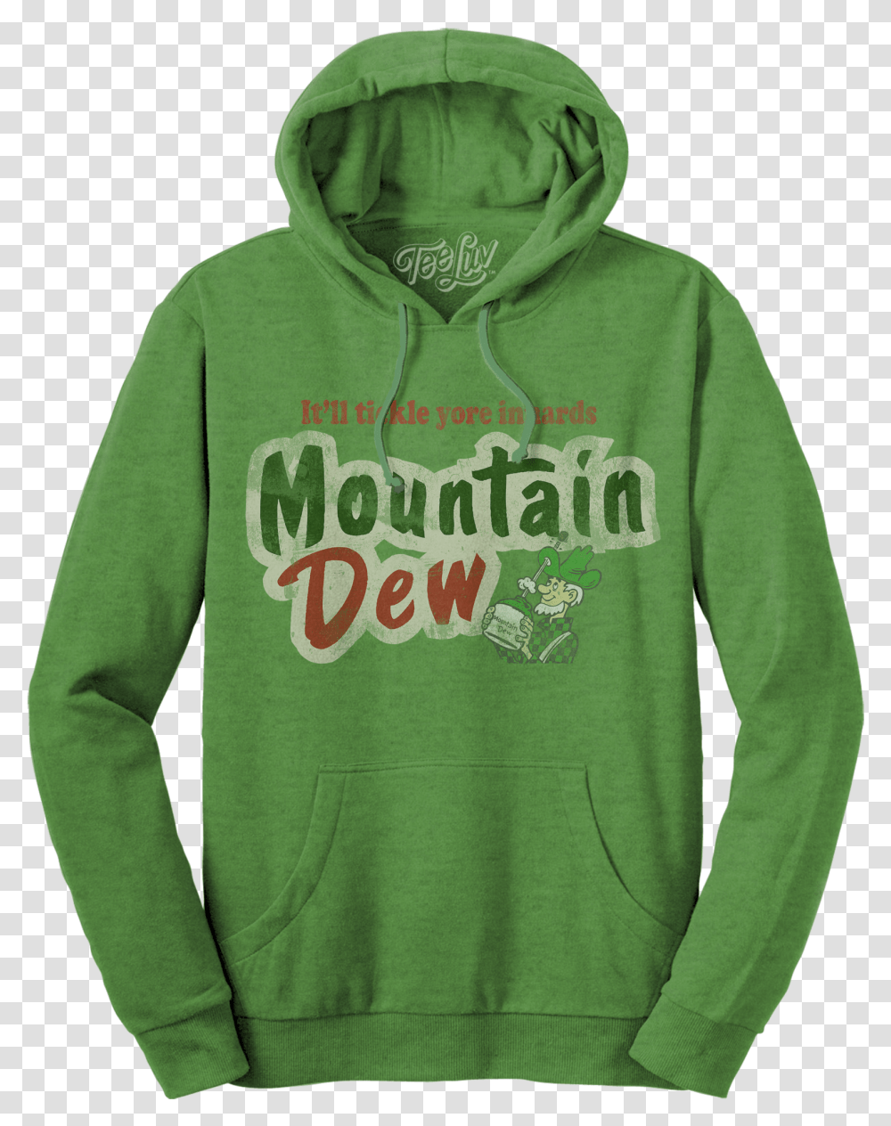 Mountain Dew, Apparel, Hoodie, Sweatshirt Transparent Png