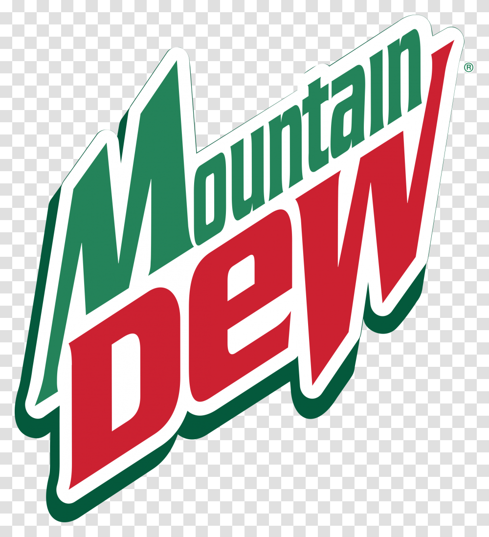 Mountain Dew Drink Logo, Word, Label Transparent Png