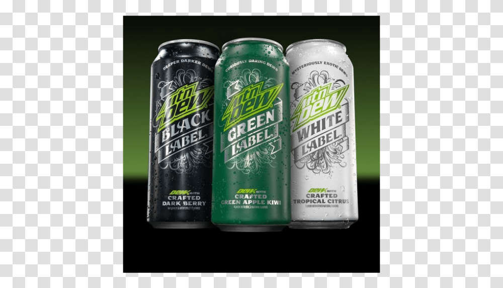 Mountain Dew Label Series, Beer, Alcohol, Beverage, Drink Transparent Png