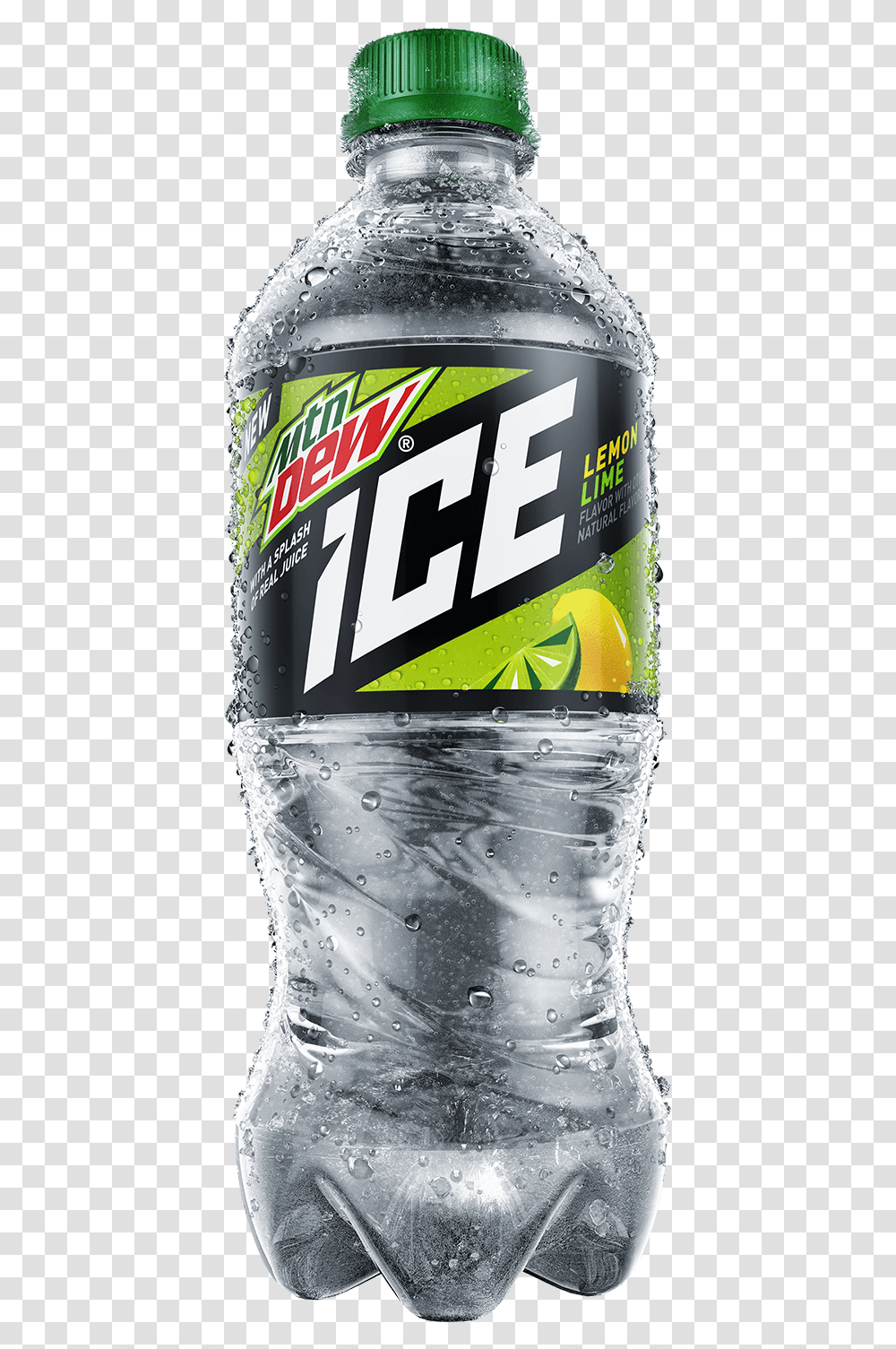 Mountain Dew New Mountain Dew Ice, Mineral Water, Beverage, Water Bottle, Drink Transparent Png