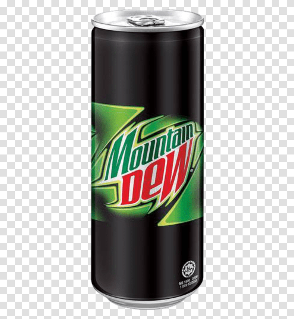 Mountain Dew Slim Can Mountain Dew Can, Tin, Aluminium, Spray Can, Beverage Transparent Png