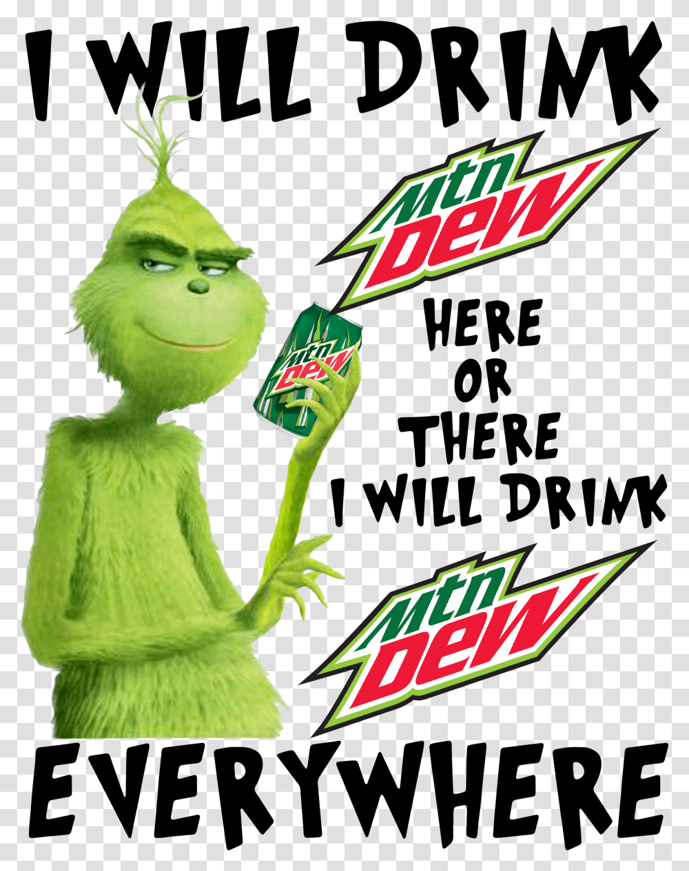 Mountain Dew White Out, Green, Poster, Advertisement, Elf Transparent Png