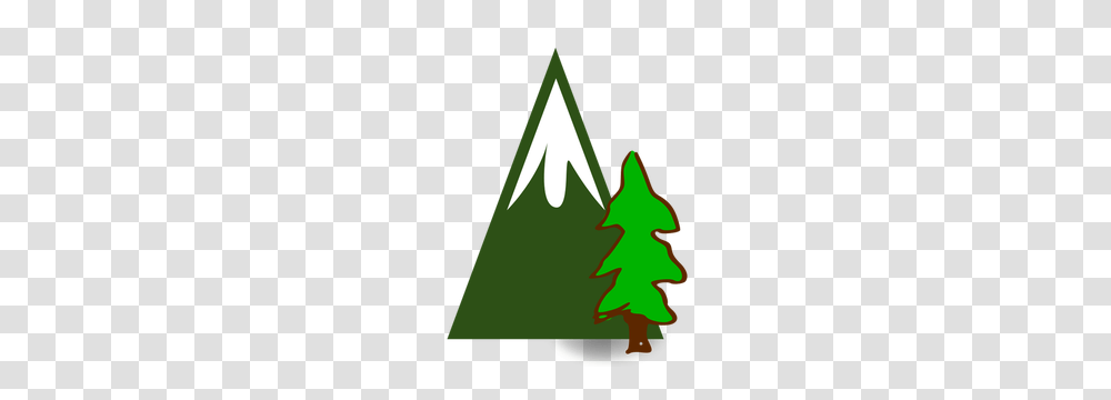 Mountain Free Clipart, Triangle, Plant, Tree Transparent Png