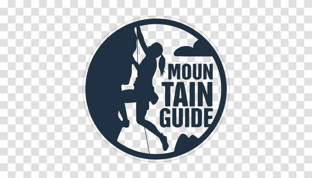 Mountain Guide Badge, Logo, Poster, Word Transparent Png