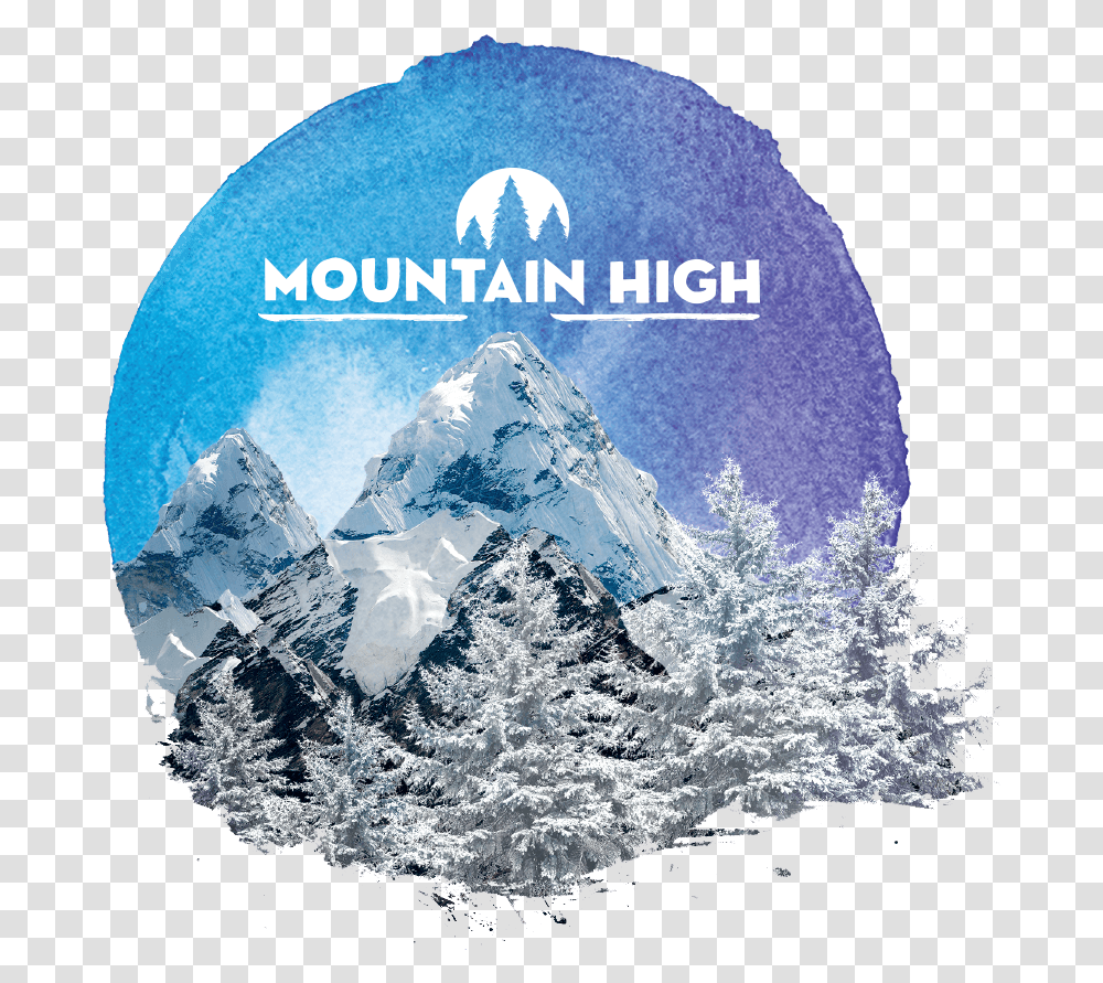 Mountain High Logo Mountain High Edibles Smores, Nature, Outdoors, Peak, Mountain Range Transparent Png