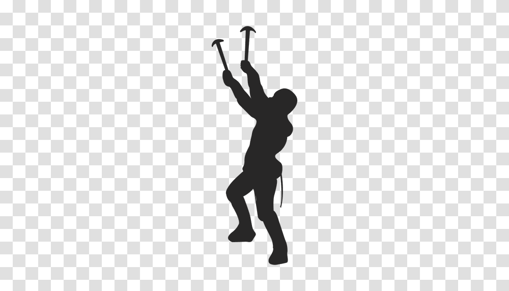 Mountain Hiking Silhouette Clip Art, Person, Sport, Leisure Activities, People Transparent Png