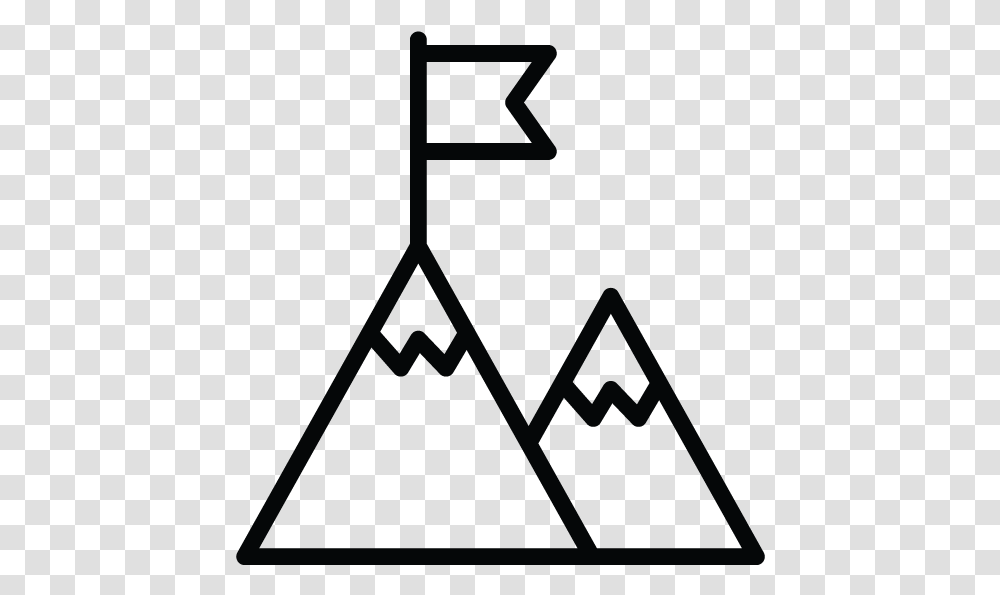Mountain Icon Background, Triangle, Nature, Outdoors Transparent Png