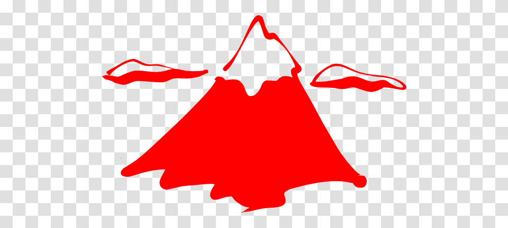 Mountain In Red Clip Art, Bag, Ketchup, Food, Shopping Bag Transparent Png