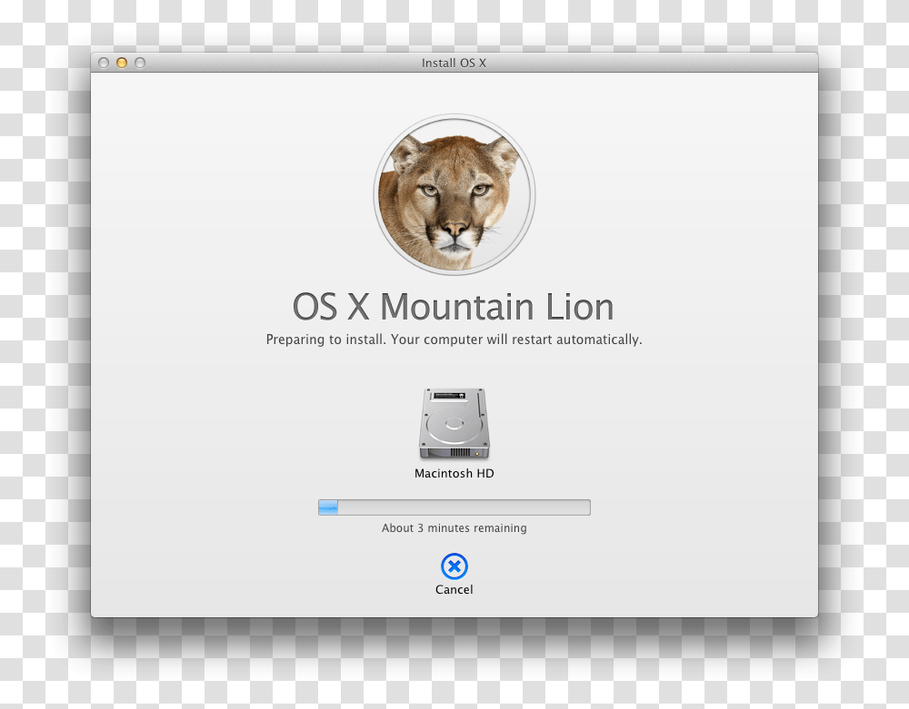 Mountain Lion First Impressions Mac Os X Mountain Lion, Dog, Pet, Canine Transparent Png