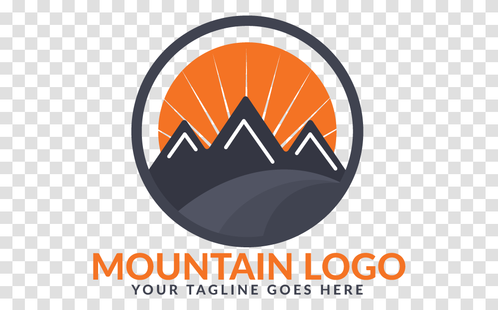 Mountain Logo Design Flame, Label, Poster, Advertisement Transparent Png
