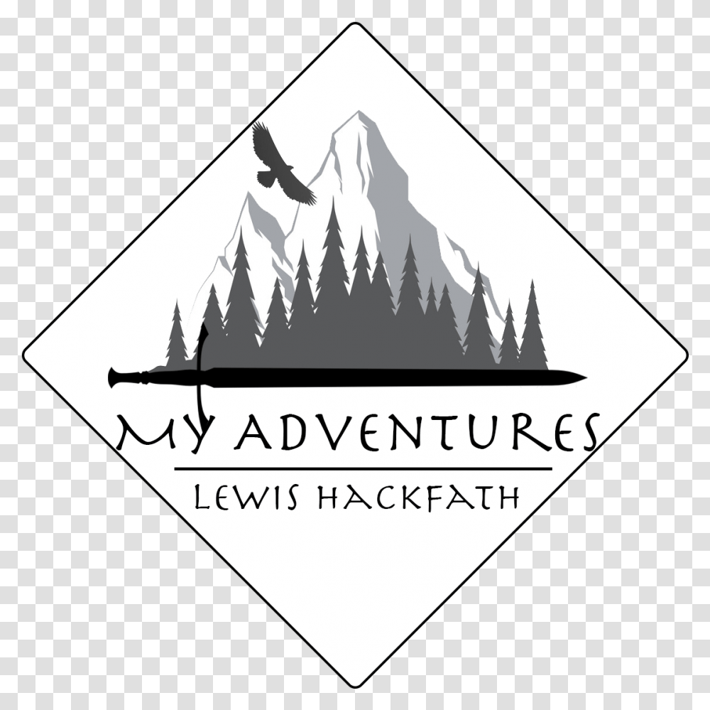 Mountain Peak Silhouette Silhouette, Label, Triangle, Logo Transparent Png