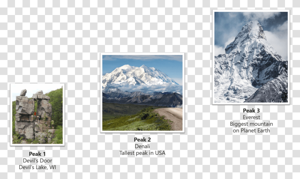 Mountain Peaks Summit, Mountain Range, Outdoors, Nature, Scenery Transparent Png