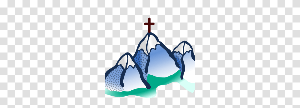 Mountain Sketch Clipart, Animal, Mammal, Outdoors, Cross Transparent Png