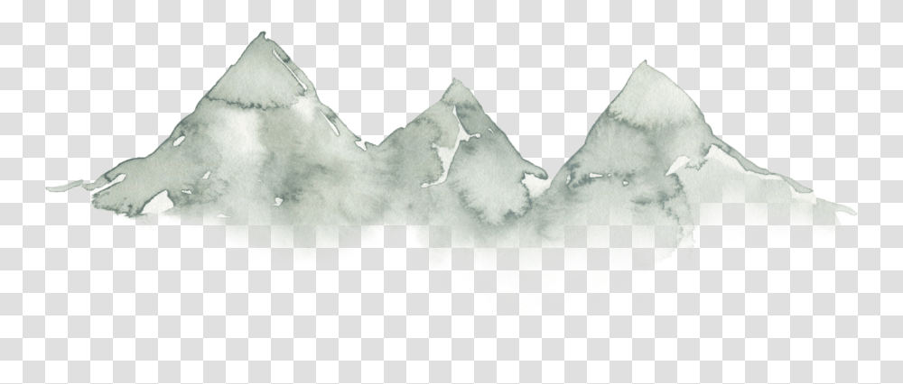 Mountain Sketch, Nature, Outdoors, Ice, Snow Transparent Png