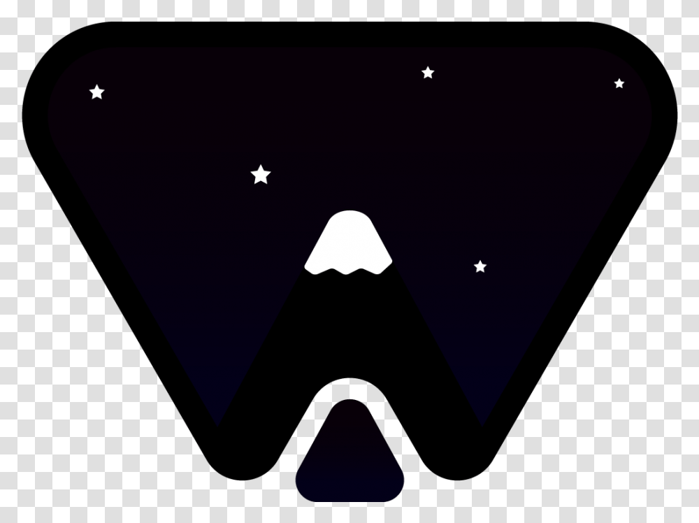 Mountain Snowcap Mountain Vector Logo Ui Stars Debut, Triangle, Blackbird Transparent Png