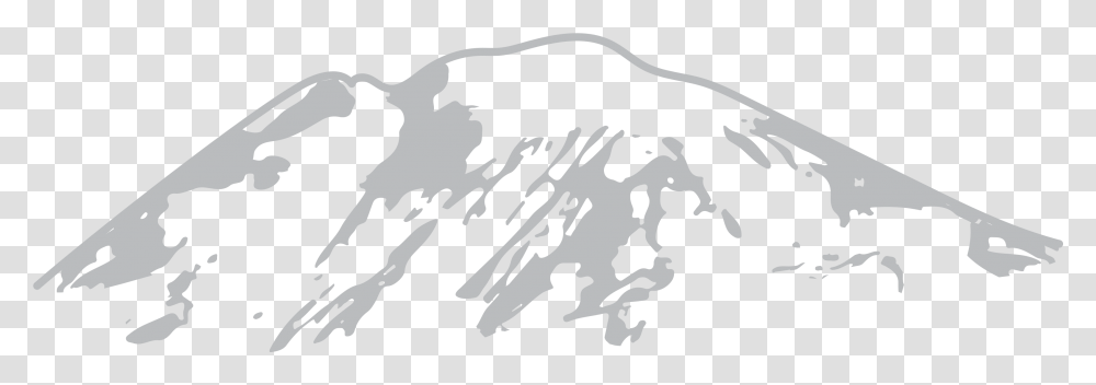 Mountain Vector Mountain, Handwriting, Gun, Weapon Transparent Png