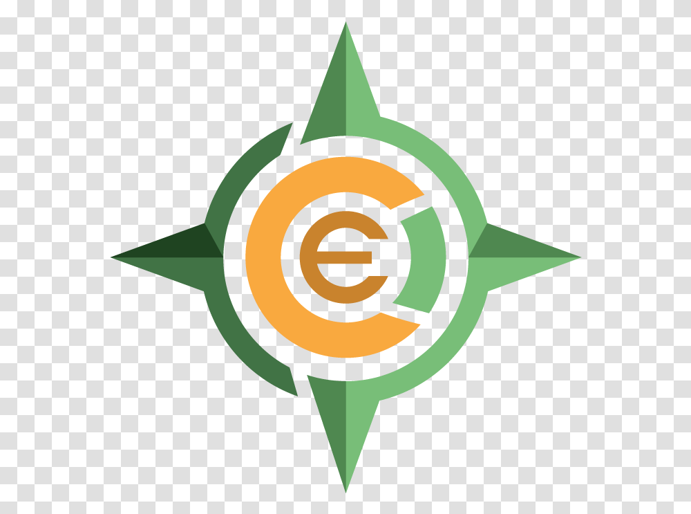 Mountain View Logo, Star Symbol, Compass Transparent Png