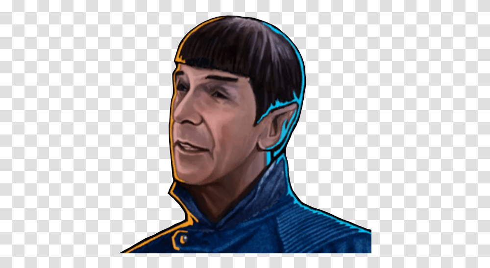 Mountaineer Spock Illustration, Person, Face, Head Transparent Png