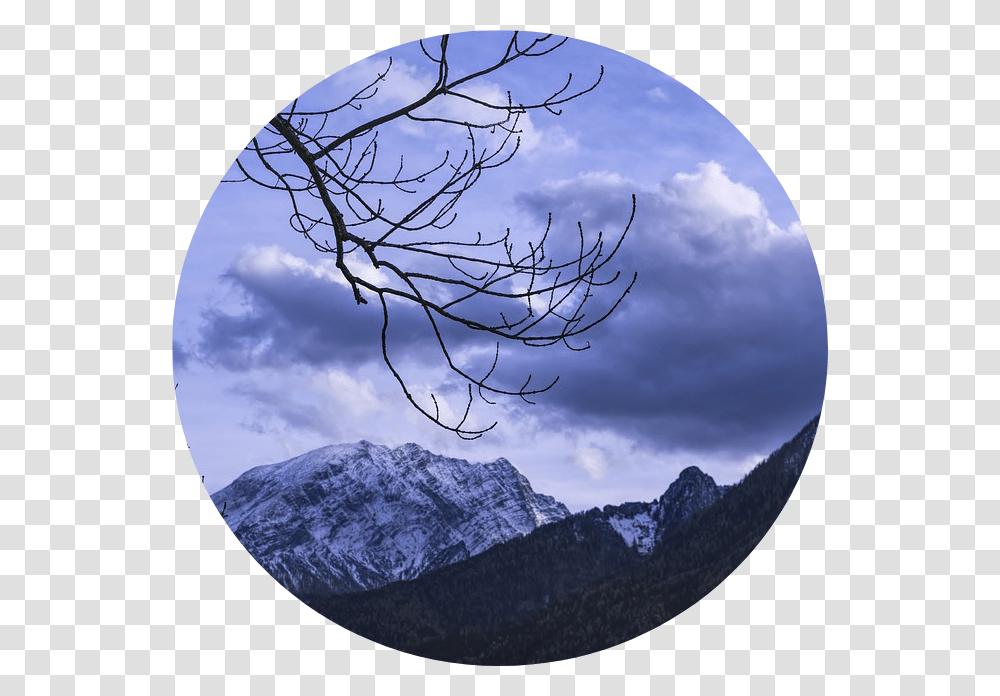 Mountains Aesthetic Circle Scary Background Fantasy Aesthetic Gif, Nature, Outdoors, Fisheye, Window Transparent Png