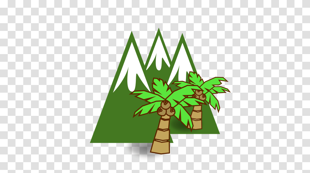 Mountains And Trees, Plant, Star Symbol, Lighting Transparent Png