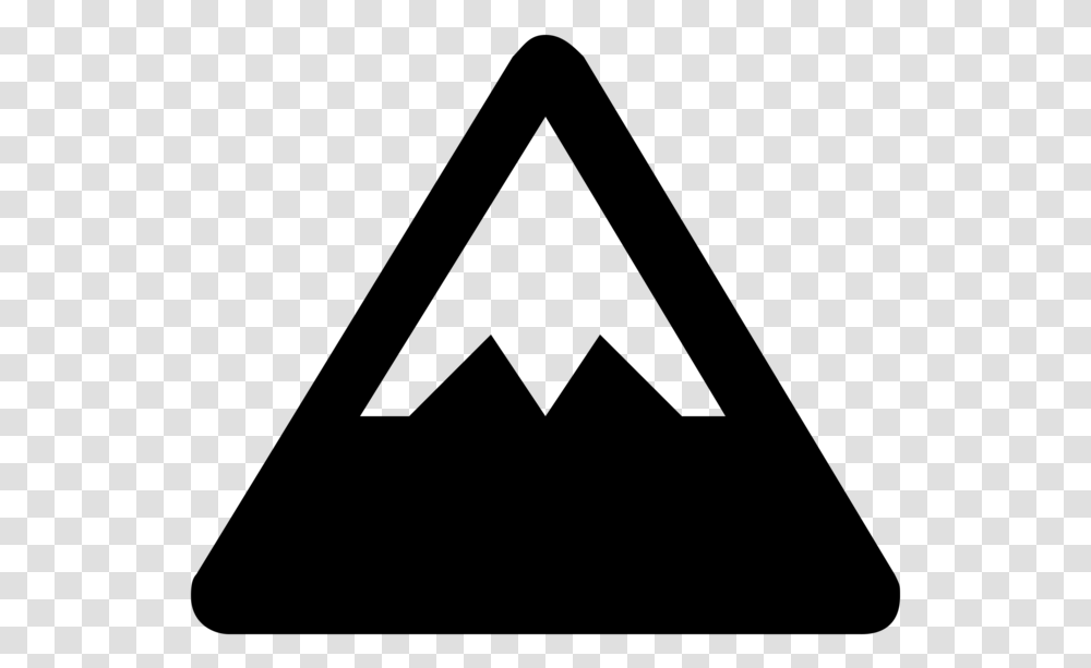 Mountains Clipart Icon Mountain Symbol, Gray, World Of Warcraft Transparent Png