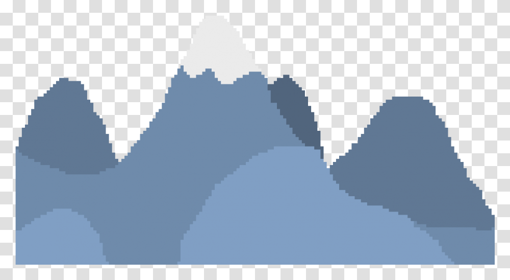 Mountains Pixel Art Maker Bird, Triangle, Arrowhead, Plectrum, Oars Transparent Png