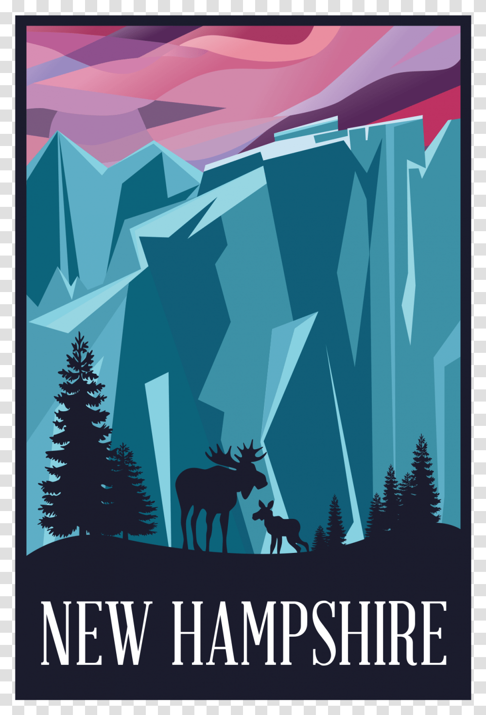 Mountains Silhouette ForegroundClass Lazyload Lazyload Camp Winnipesaukee, Poster, Advertisement Transparent Png