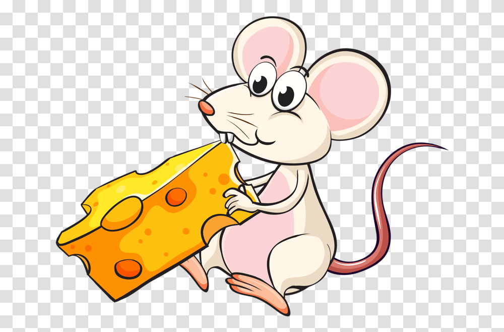 Mouse Cheese El Ratn Come Queso, Food, Eating, Animal, Honey Transparent Png
