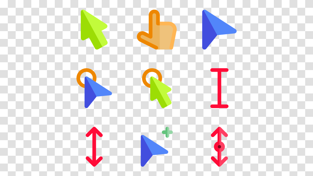 Mouse Click Icon Color, Number, Star Symbol Transparent Png