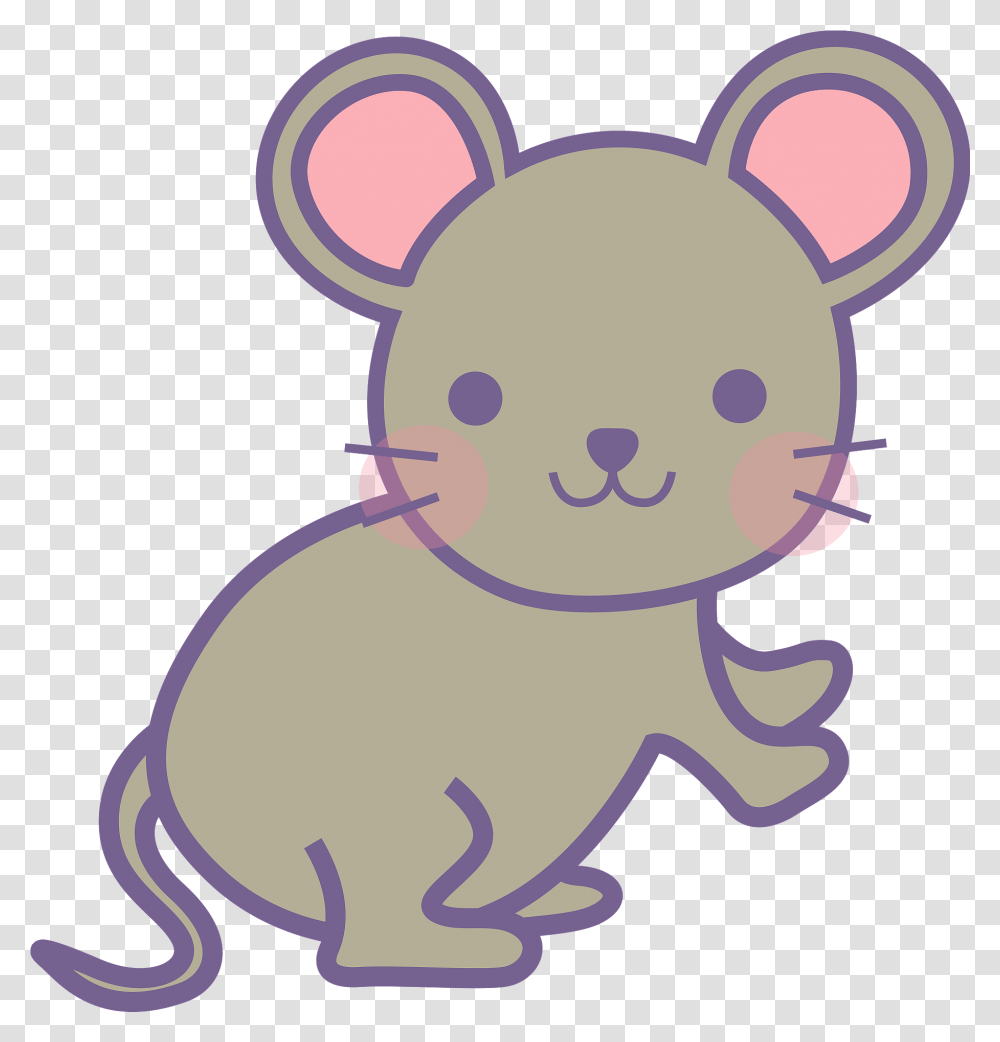 Mouse Clipart Free Download Creazilla Mouse Clipart, Animal, Mammal, Snowman, Nature Transparent Png
