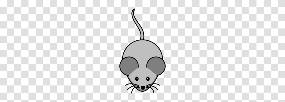 Mouse Clipart Small Mouse, Stencil, Gray Transparent Png