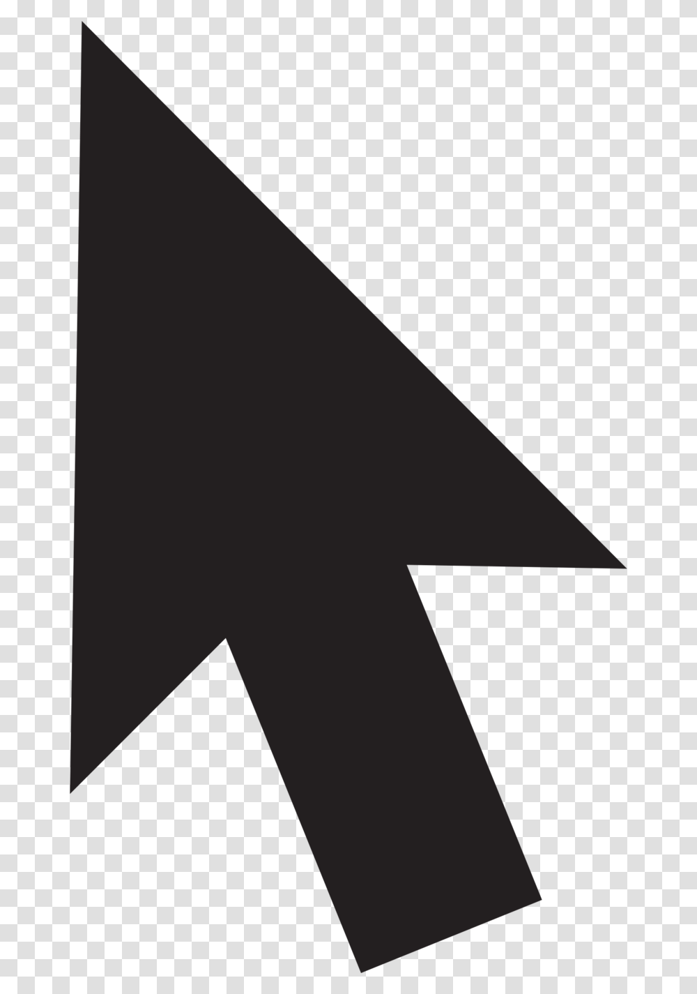 Mouse Cursor Image With Cursor Mouse Icon, Triangle, Star Symbol Transparent Png