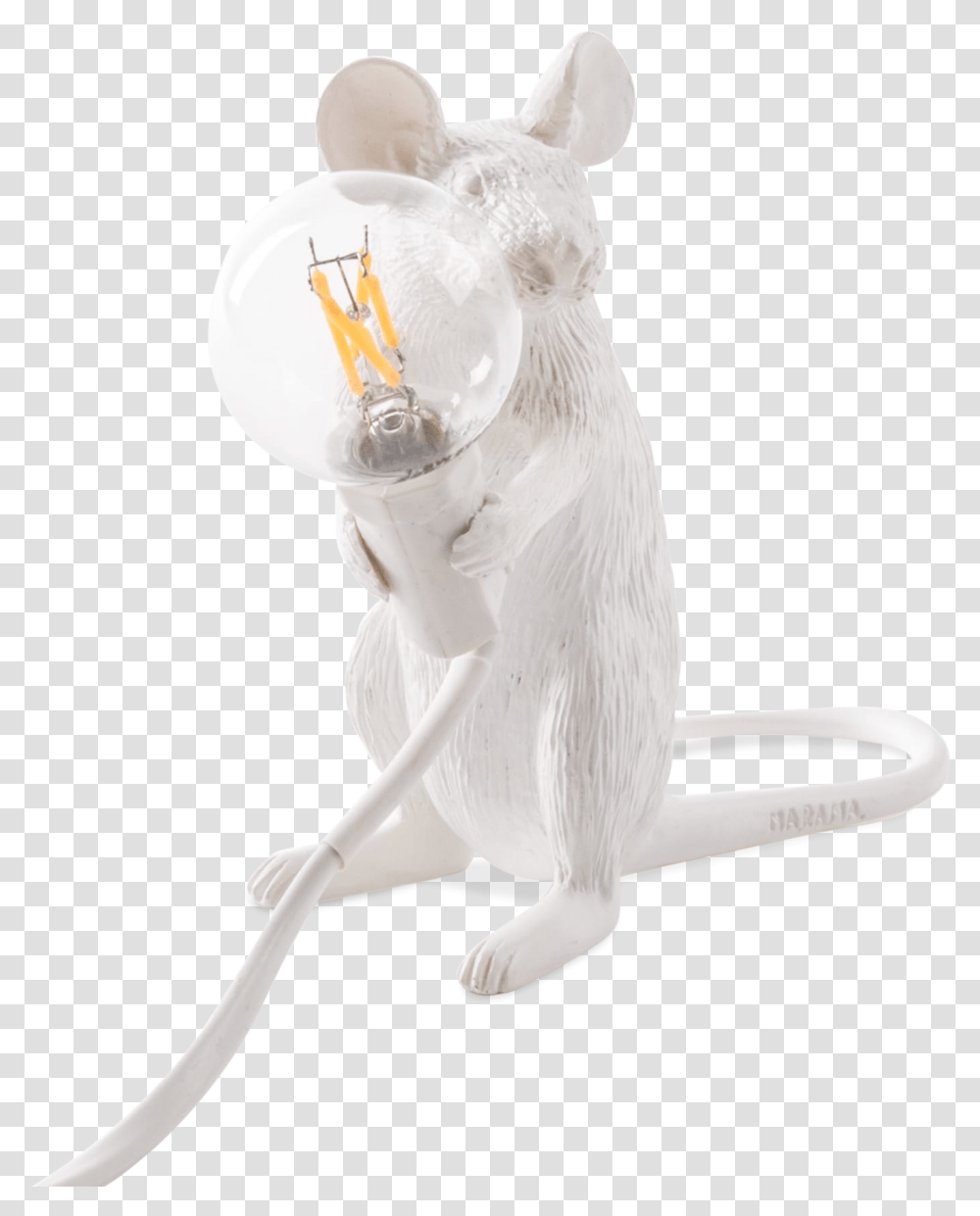 Mouse Lamp Sitting Mouse, Light, Bird, Animal, Lightbulb Transparent Png