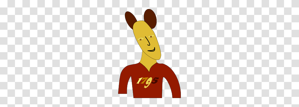 Mouse Man Clip Art Free Vector, Hoodie, Sweatshirt, Sweater Transparent Png