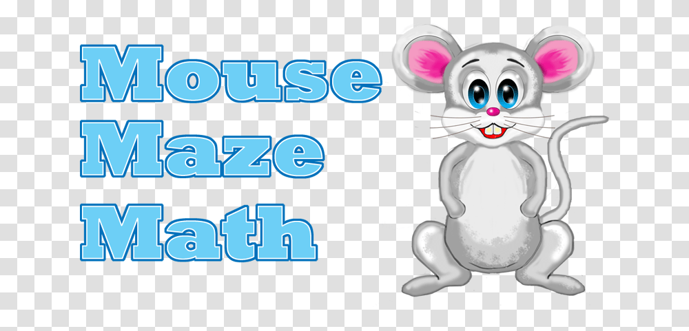 Mouse Maze Math Animal Figure, Graphics, Art, Text, Drawing Transparent Png