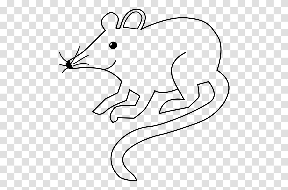 Mouse Outline Clip Art, Mammal, Animal, Wildlife, Aardvark Transparent Png