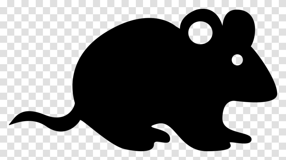 Mouse Pet Animal Mouse Icon, Silhouette, Mammal, Stencil, Wildlife Transparent Png