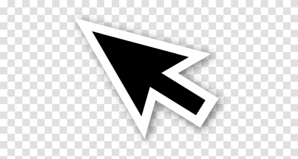 Mouse Pointer Mac Mouse Cursor Mac, Triangle, Star Symbol, Logo Transparent Png