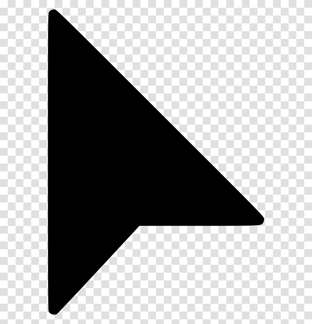 Mouse Pointer Mac Mouse Pointer, Triangle Transparent Png