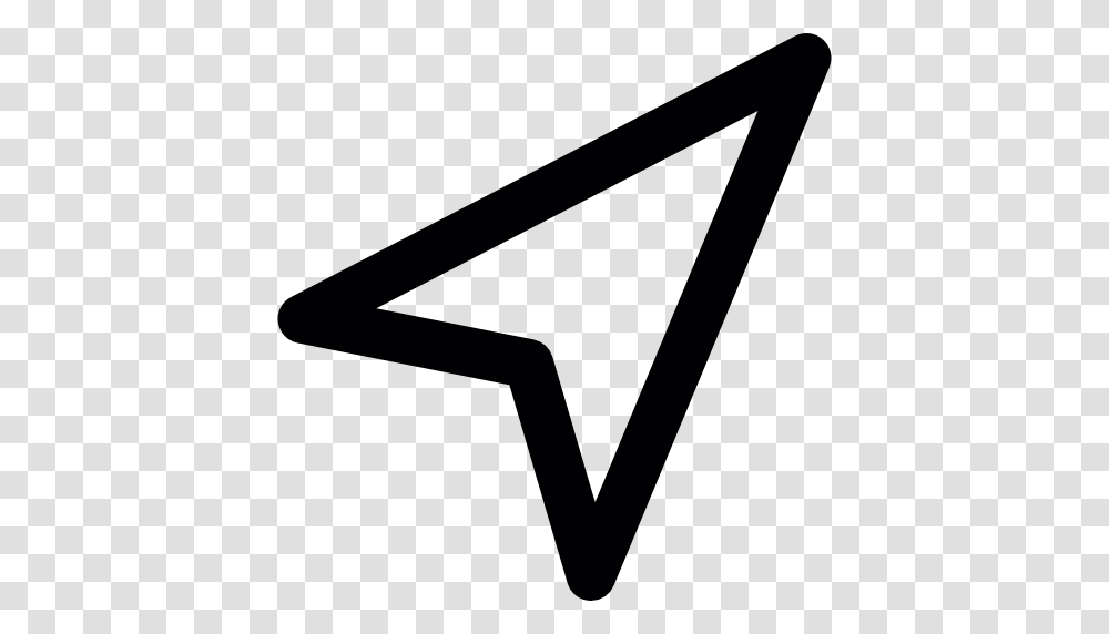 Mouse Pointer Pointing Right, Triangle, Star Symbol Transparent Png