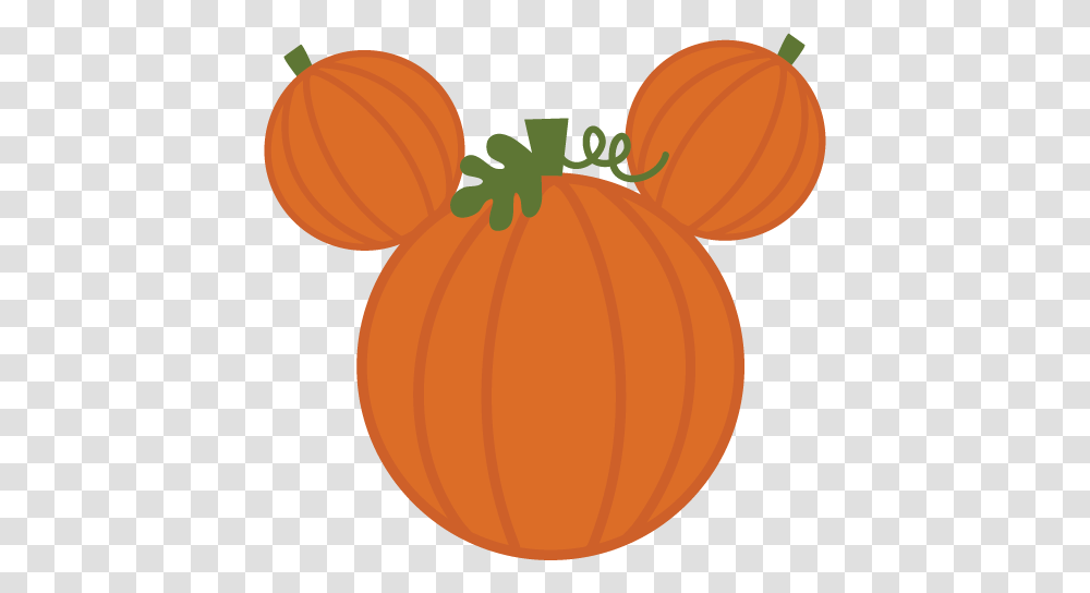 Mouse Pumpk For Scrapbooking Mouse Ears, Pumpkin, Vegetable, Plant, Food Transparent Png