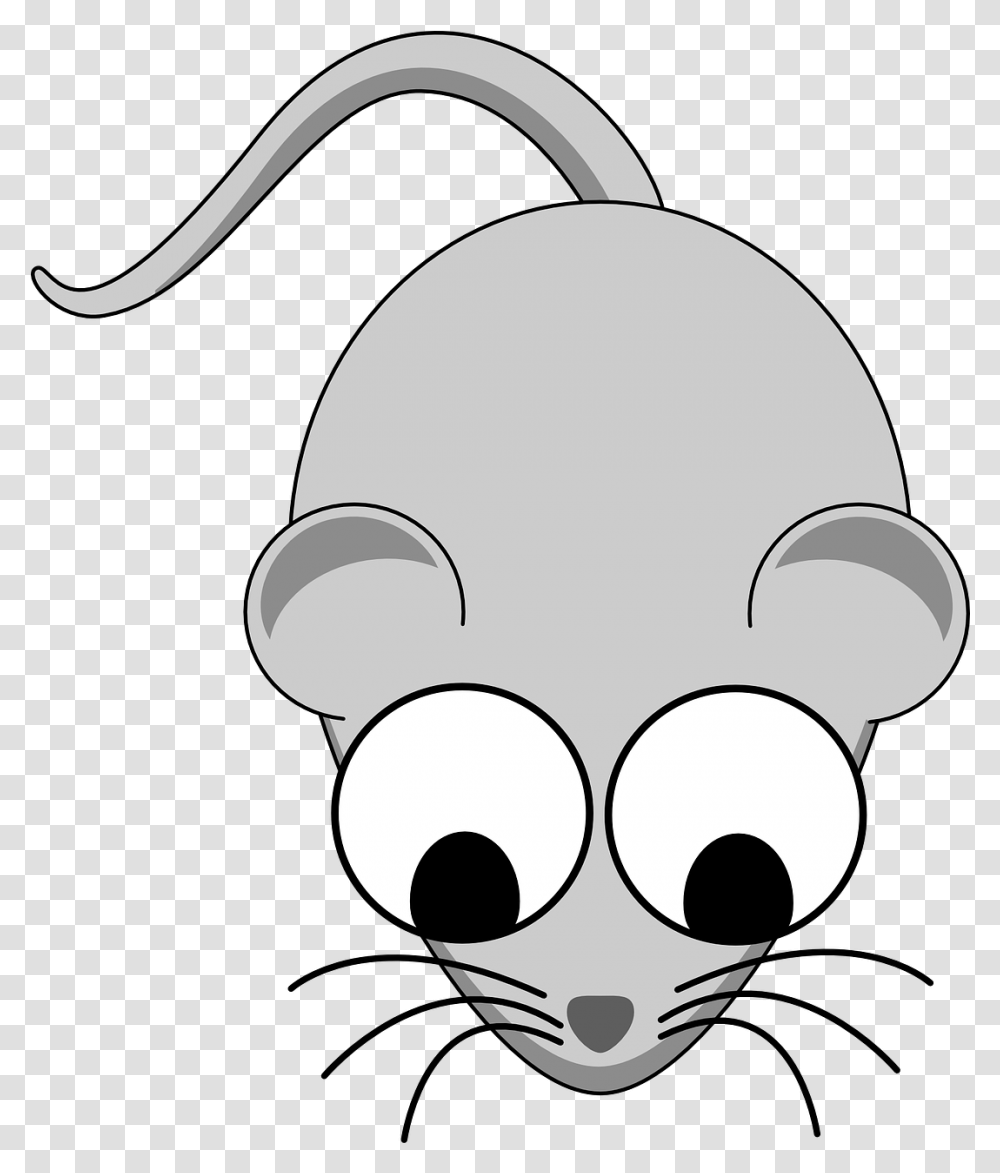 Mouse Rodent Animal Cartoon Mouse No Background Clipart Small Cartoon Mouse Background, Stencil, Alarm Clock Transparent Png